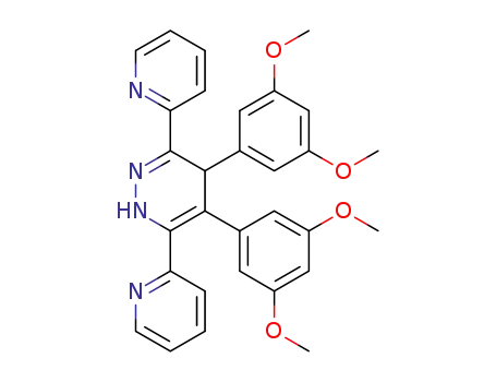 3,6-di(2-pyridyl)-4,5-di(3,5-dimethoxyphenyl)-1,4-dihydropyridazine