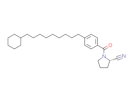 (S)-1-(4-(9-cyclohexylnonyl)benzoyl)pyrrolidine-2-carbonitrile