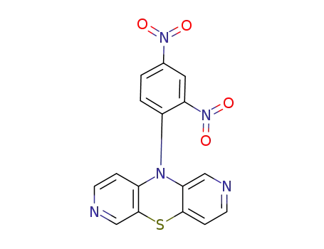 10-(2',4'-dinitrophenyl)-2,7-diazaphenothiazine