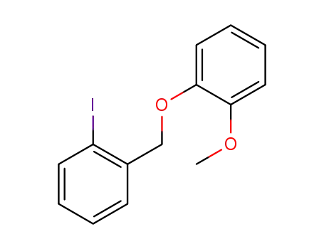Molecular Structure of 1332326-21-2 (2-(2-iodobenzyloxy)-1-methoxybenzene)