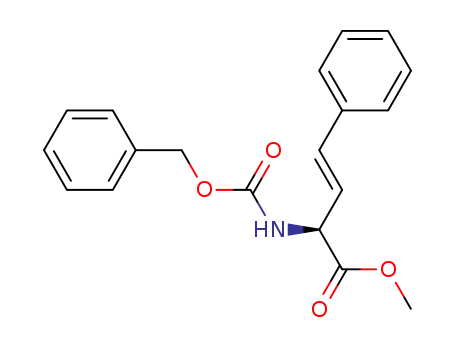 <S-(E)>-2-<(benzyloxycarbonyl)amino>-4-phenyl-3-butenoic acid methyl ester