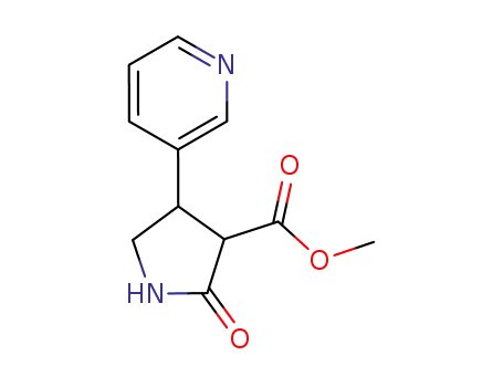 3-methoxycarbonyl-4-(3-pyridyl)-2-pyrrolidone