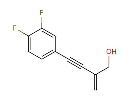 4-(3,4-difluorophenyl)-2-methylenebut-3-yn-1-ol