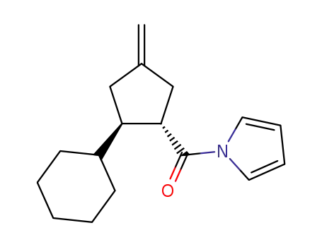 ((1S,2R)-2-cyclohexyl-4-methylenecyclopentyl)(1H-pyrrol-1-yl)methanone