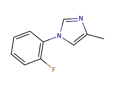 Molecular Structure of 1351990-67-4 (1-(2-fluorophenyl)-4-methyl-1H-imidazole)