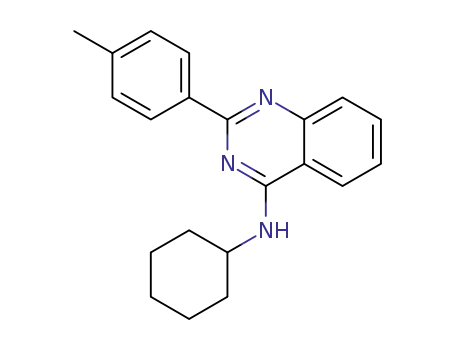 N-cyclohexyl-2-(p-tolyl)quinazolin-4-amine