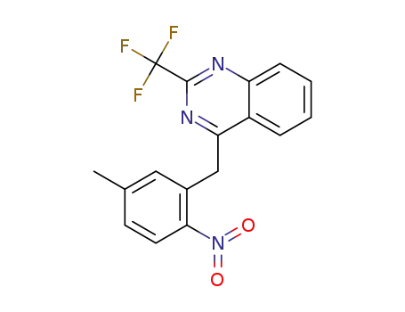 4-(5-methyl-2-nitrobenzyl)-2-trifluoromethyl-quinazoline
