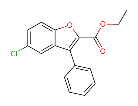 ethyl 5-chloro-3-phenyl-1-benzofuran-2-carboxylate