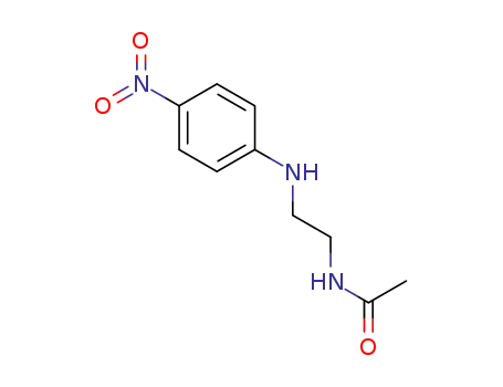 Molecular Structure of 833453-64-8 (Acetamide, N-[2-[(4-nitrophenyl)amino]ethyl]-)