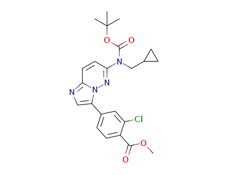 Molecular Structure of 1330075-49-4 (C<sub>23</sub>H<sub>25</sub>ClN<sub>4</sub>O<sub>4</sub>)