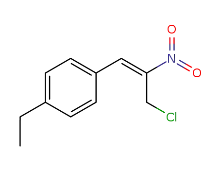 1-[(E)-3-chloro-2-nitroprop-1-enyl]-4-ethylbenzene