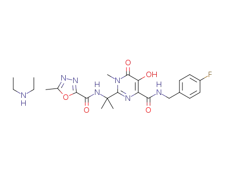 raltegravir diethylamine salt