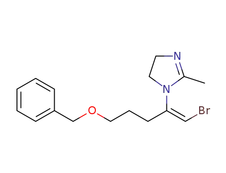 (Z)-1-[5-(benzyloxy)-1-bromo-1-penten-2-yl]-2-methylimidazoline