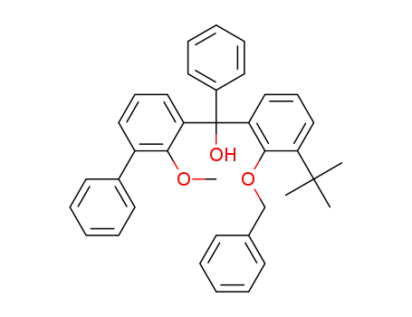 (2-(Benzyloxy)-3-tert-butylphenyl)(2-methoxybiphenyl-3-yl)(phenyl)methanol