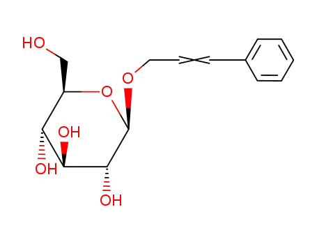 Molecular Structure of 69306-80-5 (3-Phenyl-2-propenyl beta-D-glucopyranoside)