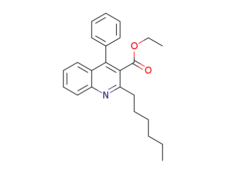 ethyl 2-hexyl-4-phenylquinoline-3-carboxylate
