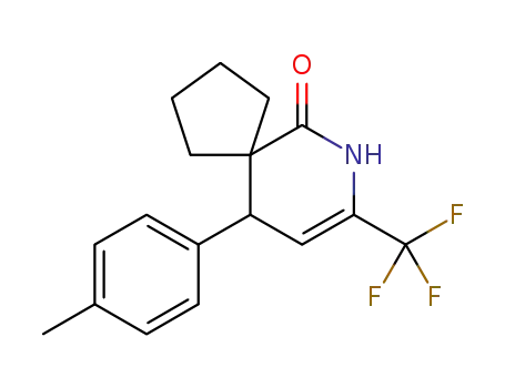 10-p-tolyl-8-trifluoromethyl-7-azaspiro[4.5]dec-8-en-6-one