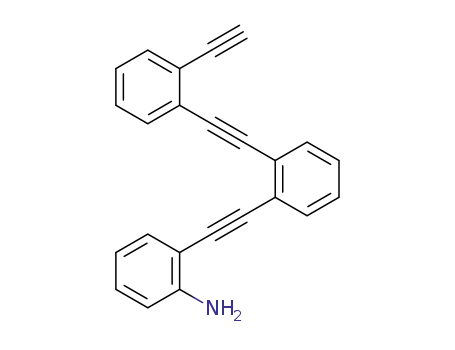 2-({2-[(2-ethynylphenyl)ethynyl]phenyl}ethynyl)aniline