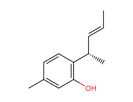 5-methyl-2-[(2S,3E)-pent-3-en-2-yl]phenol