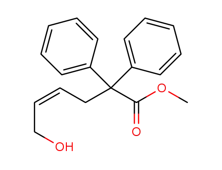 (Z)-methyl 6-hydroxy-2,2-diphenylhex-4-enoate