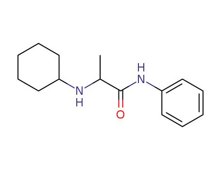 2-(cyclohexylamino)-N-phenylpropanamide