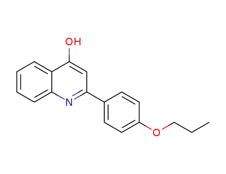 Molecular Structure of 1260244-03-8 (2-(4-propoxyphenyl)-4-hydroxyquinoline)