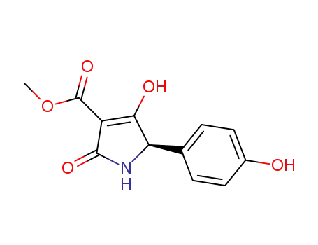 methyl 4-hydroxy-5-(4-hydroxyphenyl)-2-oxo-2,5-dihydro-1H-pyrrole-3-carboxylate