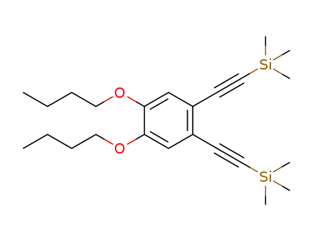 1,2-dibutoxy-4,5-bis[(trimethylsilyl)ethynyl]benzene