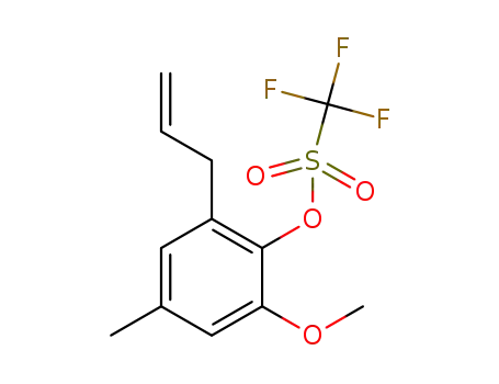 2-allyl-6-methoxy-4-methylphenyl trifluoromethanesulfonate