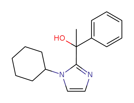 1-(1-cyclohexyl-1H-imidazol-2-yl)-1-phenylethanol