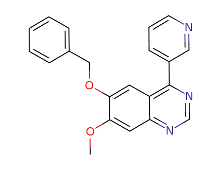6-(benzyloxy)-7-methoxy-4-(pyridin-3-yl)quinazoline