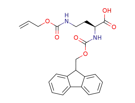 Molecular Structure of 204316-32-5 (FMOC-DAB(ALOC)-OH)