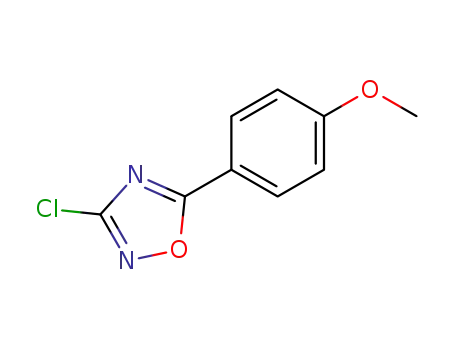 3-chloro-5-(4-methoxy-phenyl)-[1,2,4]oxadiazole