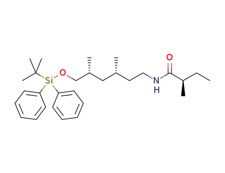 (R)-N-((3S,5R)-6-(tert-butyldiphenylsilyloxy)-3,5-dimethylhexyl)-2-methylbutanamide