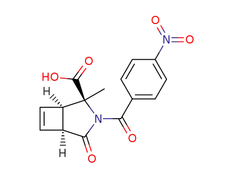 (1R,2S,5S)-2-methyl-3-(4-nitrobenzoyl)-4-oxo-3-azabicyclo[3.2.0]hept-6-ene-2-carboxylic acid