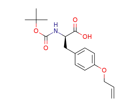 Molecular Structure of 350820-56-3 (BOC-D-TYR(ALL)-OH)