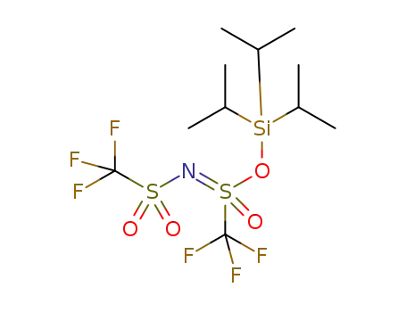 Molecular Structure of 213339-58-3 (C<sub>11</sub>H<sub>21</sub>F<sub>6</sub>NO<sub>4</sub>S<sub>2</sub>Si)