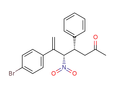 (4S,5S)-6-(4-bromophenyl)-5-nitro-4-phenylhept-6-en-2-one