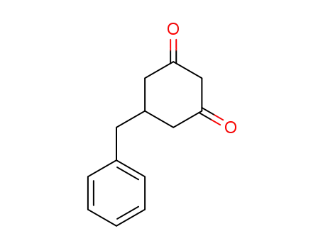 Molecular Structure of 40398-05-8 (1,3-Cyclohexanedione, 5-(phenylmethyl)-)