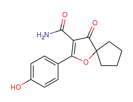 2-(4-hydroxyphenyl)-4-oxo-1-oxaspiro[4.4]non-2-ene-3-carboxylic acid amide