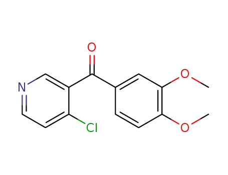 (4-chloropyridin-3-yl)(3,4-dimethoxyphenyl)methanone