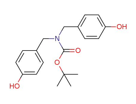 bis-(4-hydroxy-benzyl)-carbamic acid tert-butyl ester