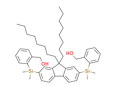 2,7-bis[(2-hydroxymethylphenyl)dimethylsilyl]-9,9-dioctyl-9H-fluorene