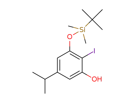 C<sub>15</sub>H<sub>25</sub>IO<sub>2</sub>Si