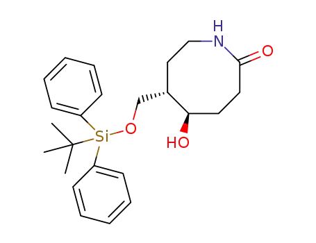 (5R,6S)-6-[(tert-butyldiphenylsilyloxy)methyl]-5-hydroxyazocan-2-one
