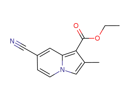 ethyl 7-cyano-2-methylindolizine-1-carboxylate