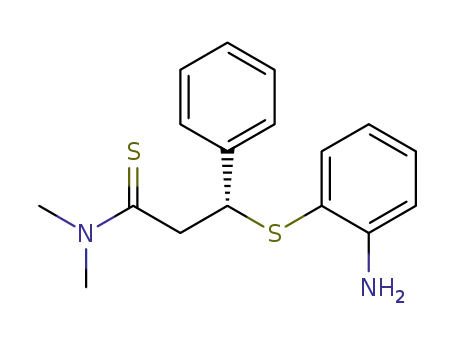 (R)-3-((2-aminophenyl)thio)-N,N-dimethyl-3-phenylpropanethioamide