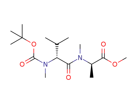 methyl N-[(tert-butoxy)carbonyl]-N-methyl-D-valyl-N-methyl-D-alaninate