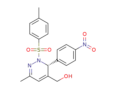 (R)-[6-methyl-3-(4-nitrophenyl)-2-(p-tolylsulfonyl)-2,3-dihydropyridazin-4-yl]methanol