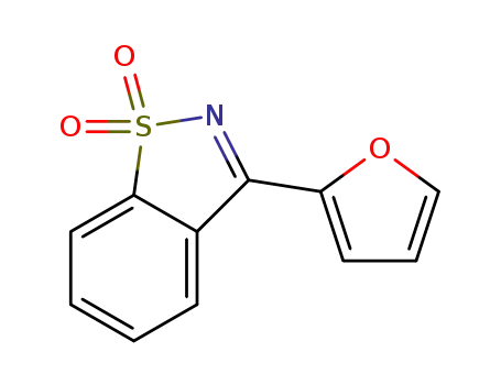 3-(thiophen-2-yl)-1,2-benzisothiazole 1,1-dioxide